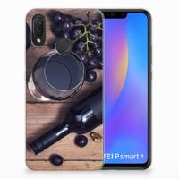 Huawei P Smart Plus Siliconen Case Wijn - thumbnail