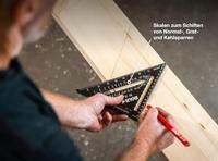 Sola rafter metrische winkelhaak 18cm zwart - 56160101 - thumbnail