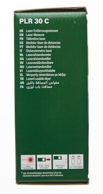 Bosch PLR 30 C Laserafstandsmeter Groen 30 m