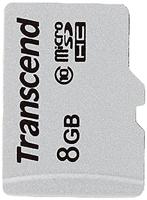 Transcend Premium 300S microSDHC-kaart 8 GB Class 10 - thumbnail