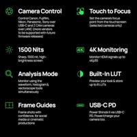 Atomos Shinobi II full HD en 4K cameramonitor - thumbnail
