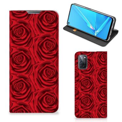 OPPO A52 | A72 Smart Cover Red Roses OPPO A52 | A72 Smart Cover Red Roses
