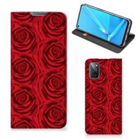 OPPO A52 | A72 Smart Cover Red Roses - thumbnail