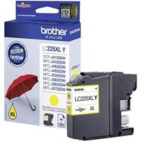 Brother inktcartridge, 1.200 pagina&apos;s, OEM LC-225XLY, geel - thumbnail