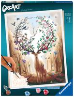 Ravensburger creart schilderen op nummer - magnificent encounter - thumbnail