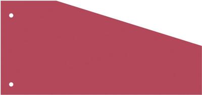Kangaro trapezium verdeelstroken, pak van 100 stuks, rood Kangaro trapezium verdeelstroken, pak van 100 stuks, rood
