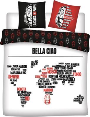 La Casa De Papel Dekbedovertrek bella ciao -Microfiber