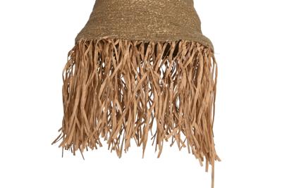 Plafondlamp DKD Home Decor Natuurlijk Ijzer 50 W Jute (44 x 44 x 67 cm)