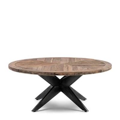 Rivièra Maison Ronde Salontafel 'Falcon Crest' Eikenhout, 100cm Rivièra Maison Ronde Salontafel 'Falcon Crest' Eikenhout, 100cm