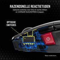 Gaming Mouse - Wireless - Corsair - M65 RGB Ultra Wireless - White - (CH -9319511 -EU2) - thumbnail