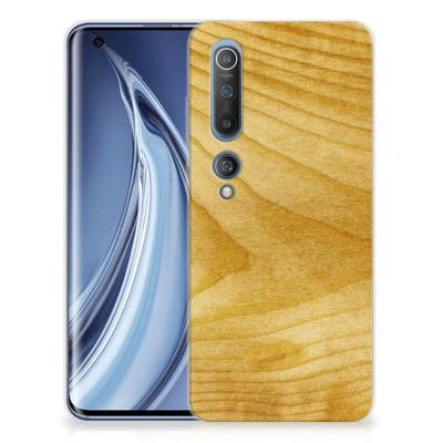 Xiaomi Mi 10 Pro Bumper Hoesje Licht Hout Xiaomi Mi 10 Pro Bumper Hoesje Licht Hout