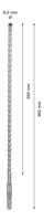 Bosch Accessories EXPERT SDS plus-7X 2608900092 Hamerboor 1 stuks 8.00 mm Gezamenlijke lengte 365 mm SDS-Plus 1 stuk(s) - thumbnail