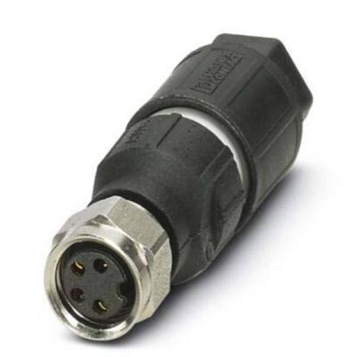 Phoenix Contact 1426316 Sensor/actuator connector, niet geassembleerd Aantal polen (sensoren): 4 Bus, recht 1 stuk(s) Phoenix Contact 1426316 Sensor/actuator connector, niet geassembleerd Aantal polen (sensoren): 4 Bus, recht 1 stuk(s)