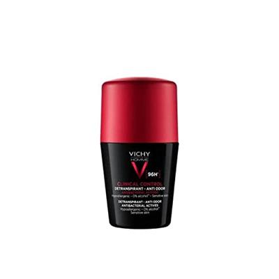 Vichy Homme Deo Roll-on Clinical Control 96u Overmatige Transpiratie 50ml - thumbnail