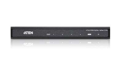 4-Poorts HDMI-Splitter Zwart - thumbnail