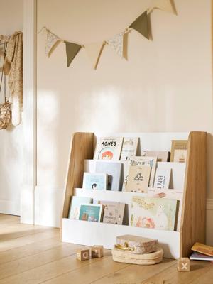 Boekenkast 3-etages - LIGNE YEL wit Boekenkast 3-etages - LIGNE YEL wit