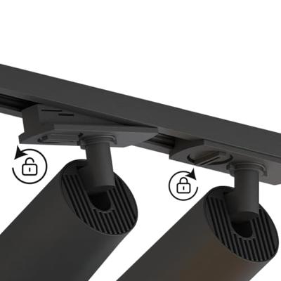 Tracklight 6-Lichts Plafondlamp Zwart Tracklight 6-Lichts Plafondlamp Zwart