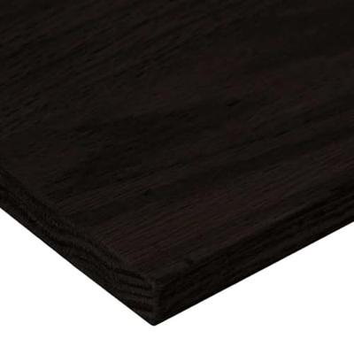 Traptreden 2 st 80x30x2 cm massief eikenhout donkerbruin - thumbnail