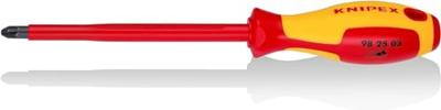 Knipex 98 25 03 98 25 03 VDE Kruiskop schroevendraaier PZ 3 Koplengte: 150 mm DIN EN 60900