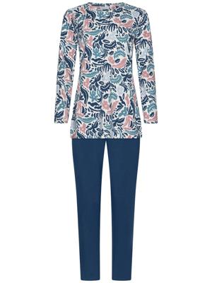 Duurzame katoenen pyjama floraprint Duurzame katoenen pyjama floraprint