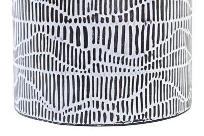 Basket spelset DKD Home Decor Wit Bruin Zwart Touw Ijzer 4 Kg (2 Onderdelen)