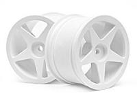 Ultra 5 wheel white (2.2in/60x38mm/2pcs) - thumbnail