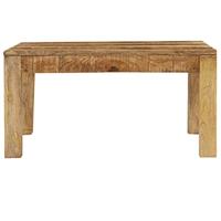 Salontafel 80x80x40 cm massief mangohout - thumbnail