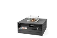Happy Cocooning: Vuurtafel Aluminium Vierkant - Antraciet - thumbnail