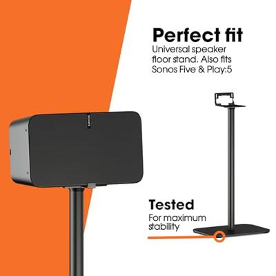 Vogels SOUND 3305 Audio vloerstandaard Zwart