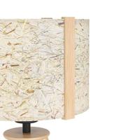 Stars of Light Tafellampje TripodHontongas hout met beige kap - 390325 - thumbnail