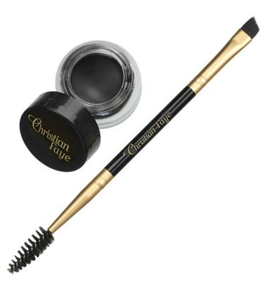 Christian Faye Eyebrow dip pomade charcoal (4 gr) Christian Faye Eyebrow dip pomade charcoal (4 gr)