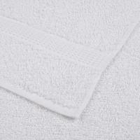 6-delige Handdoekenset 360 g/m 100% katoen wit - thumbnail