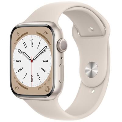 Refurbished Apple Watch Series 8 GPS 45 mm Aluminium Sterrenlicht Gebruikt Refurbished Apple Watch Series 8 GPS 45 mm Aluminium Sterrenlicht Gebruikt