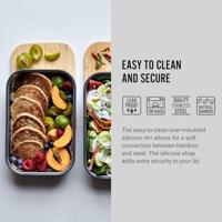 Black+Blum Sandwich Box - 223x150x52mm - Oranje - thumbnail