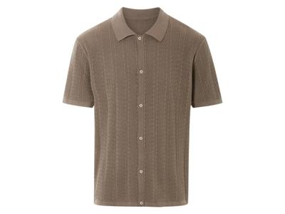 LIVERGY Heren overhemd (Bruin, XL) LIVERGY Heren overhemd (Bruin, XL)