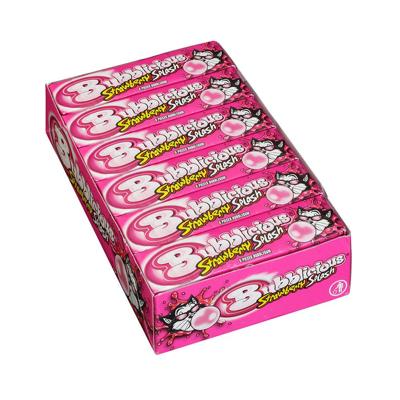 Bubblicious - Strawberry splash - 18x 5 stuks Bubblicious - Strawberry splash - 18x 5 stuks