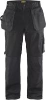 Blåkläder 1530 werkbroek zwart maat 48 - thumbnail