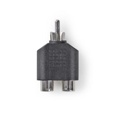 Nedis RCA male naar RCA female (2x) mono adapter