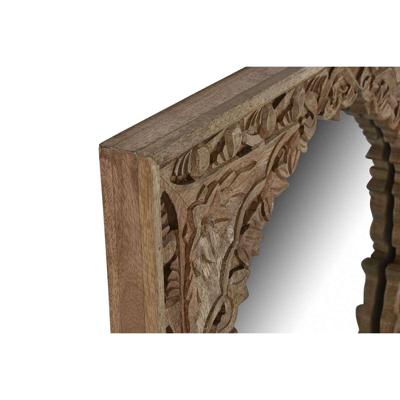 Wandspiegel Home ESPRIT Natuurlijk Arabisch 70 x 4 x 120 cm