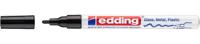 Edding glanslakmarker e-751 CR zwart - thumbnail