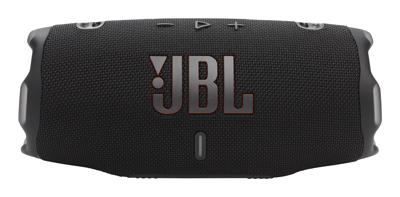 JBL Charge 6, draadloze draagbare Bluetooth-speaker, 28 uur afspeeltijd, IP68 waterdicht, stof- en valbestendig, JBL Pro Sound met AI Sound Boost, Auracast multi-speaker verbinding, zwart