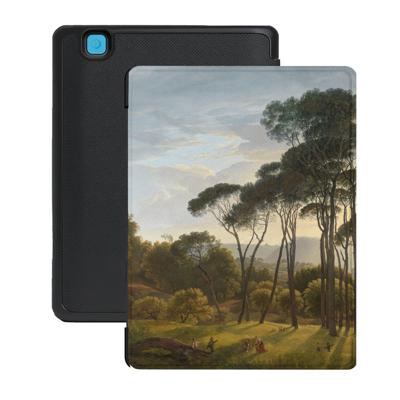 Lunso Kobo Aura Edition 2 hoesje (6 inch) - Vegan Saffiano Leren Sleep Cover - Italian Landscape