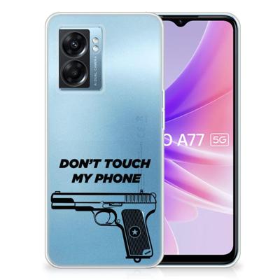 OPPO A77 | A57 5G Silicone-hoesje Pistol DTMP OPPO A77 | A57 5G Silicone-hoesje Pistol DTMP