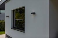 Lutec Strakke wandlampGemini design antraciet - 5602734118 - thumbnail