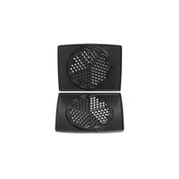 Fritel 142355 bakplaten hartjesvorm aluminium/zwart - thumbnail