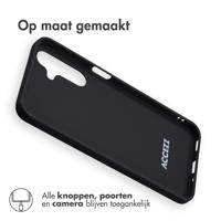 Accezz Color Backcover voor Samsung Galaxy A16 5G Telefoonhoesje Zwart - thumbnail