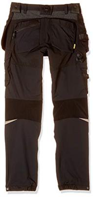 Blåkläder Werkbroek met 4-weg stretch 15221645 | Zwart/Donkergrijs | Maat 44 - 7330509724446