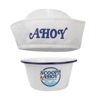 Stranger Things Ice Cream Bowl with Sailor Hat Scoops Ahoy - thumbnail