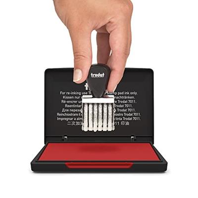Trodat stempelkussen ft 7 x 11 cm, rood