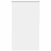 VidaXL Rolgordijn verduisterend 130x230 cm stofbreedte 126,6 cm wit - thumbnail